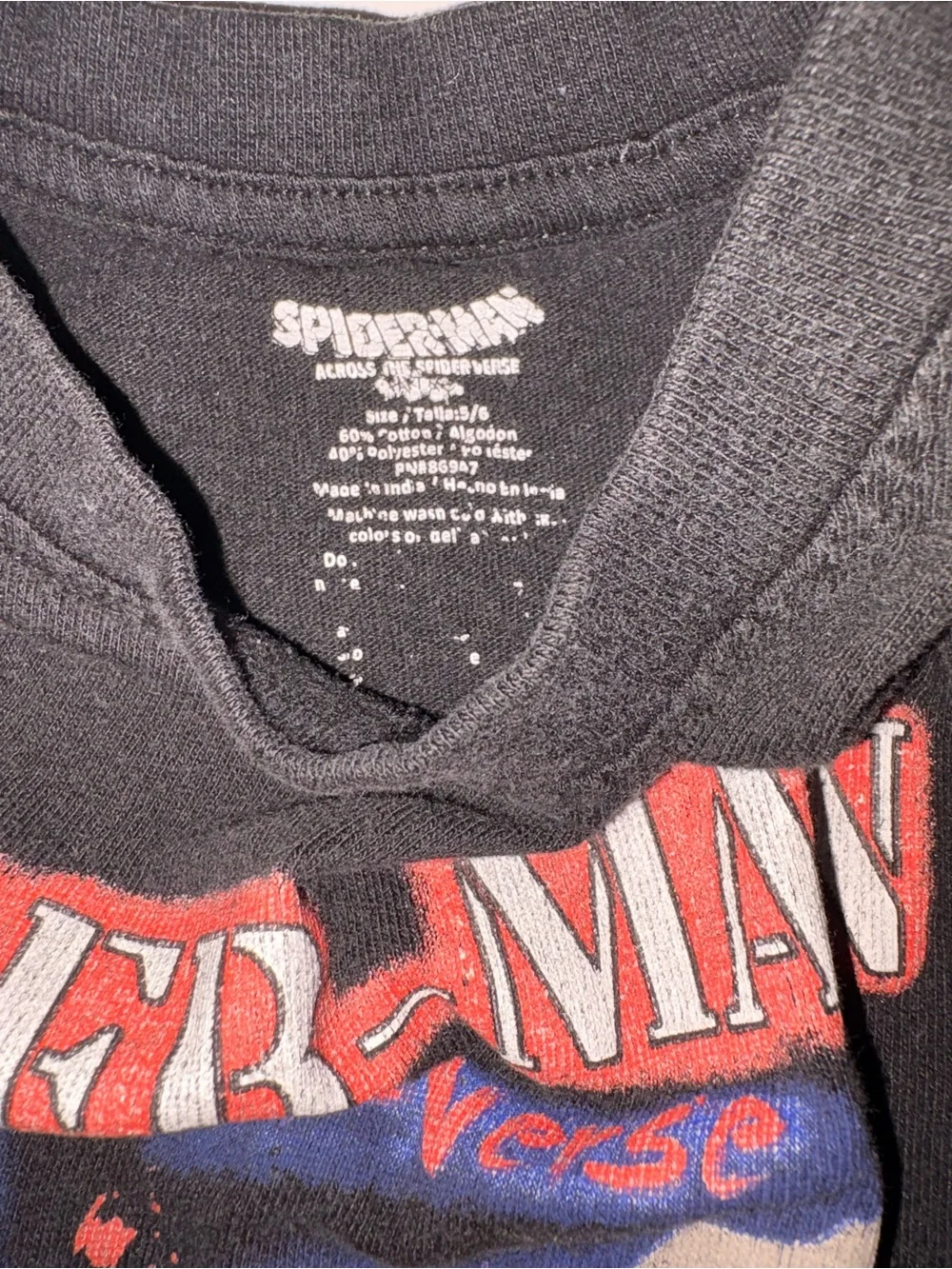 Spiderman Kids Tee Set - Black & Gray